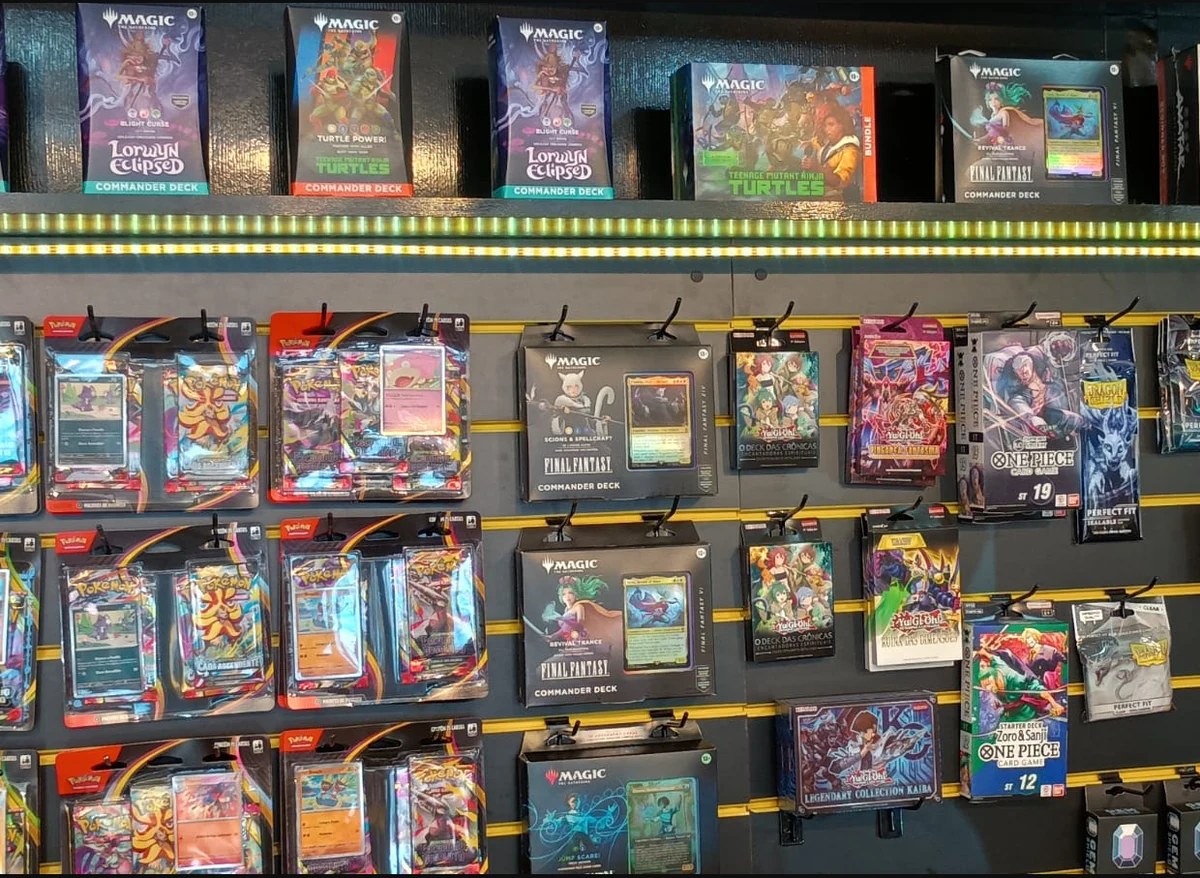Seleção visual de tcg e cards